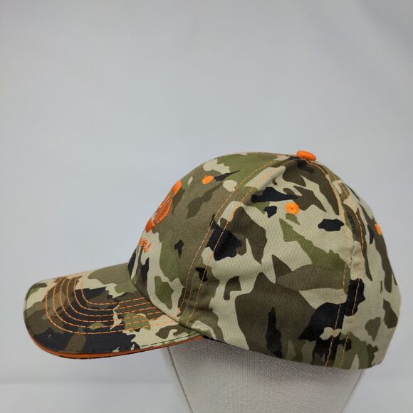 NAPA Outdoors Strapback Hat Camouflage OSFM Adjustable Embroidered Cotton - Picture 3 of 9